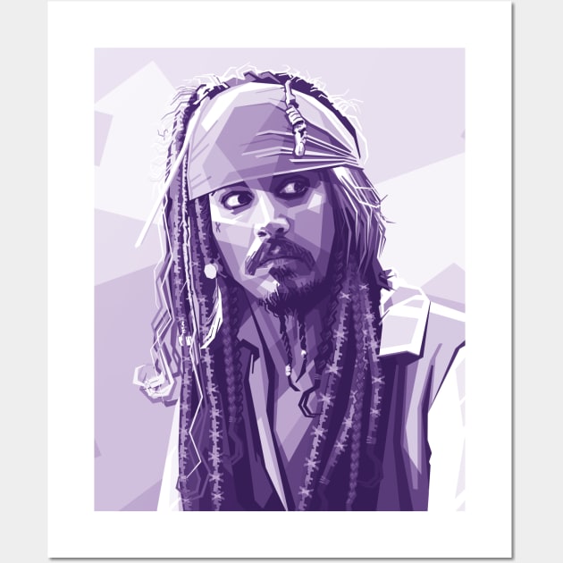 Johnny Depp Wall Art by lots of artWork